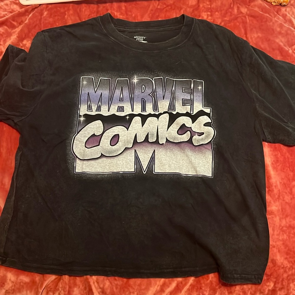 Crop top. Marvel Universe. Never worn.